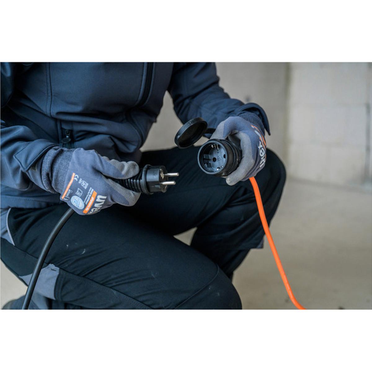 Brennenstuhl BREMAXX IP44 20 m Verlängerungskabel orange