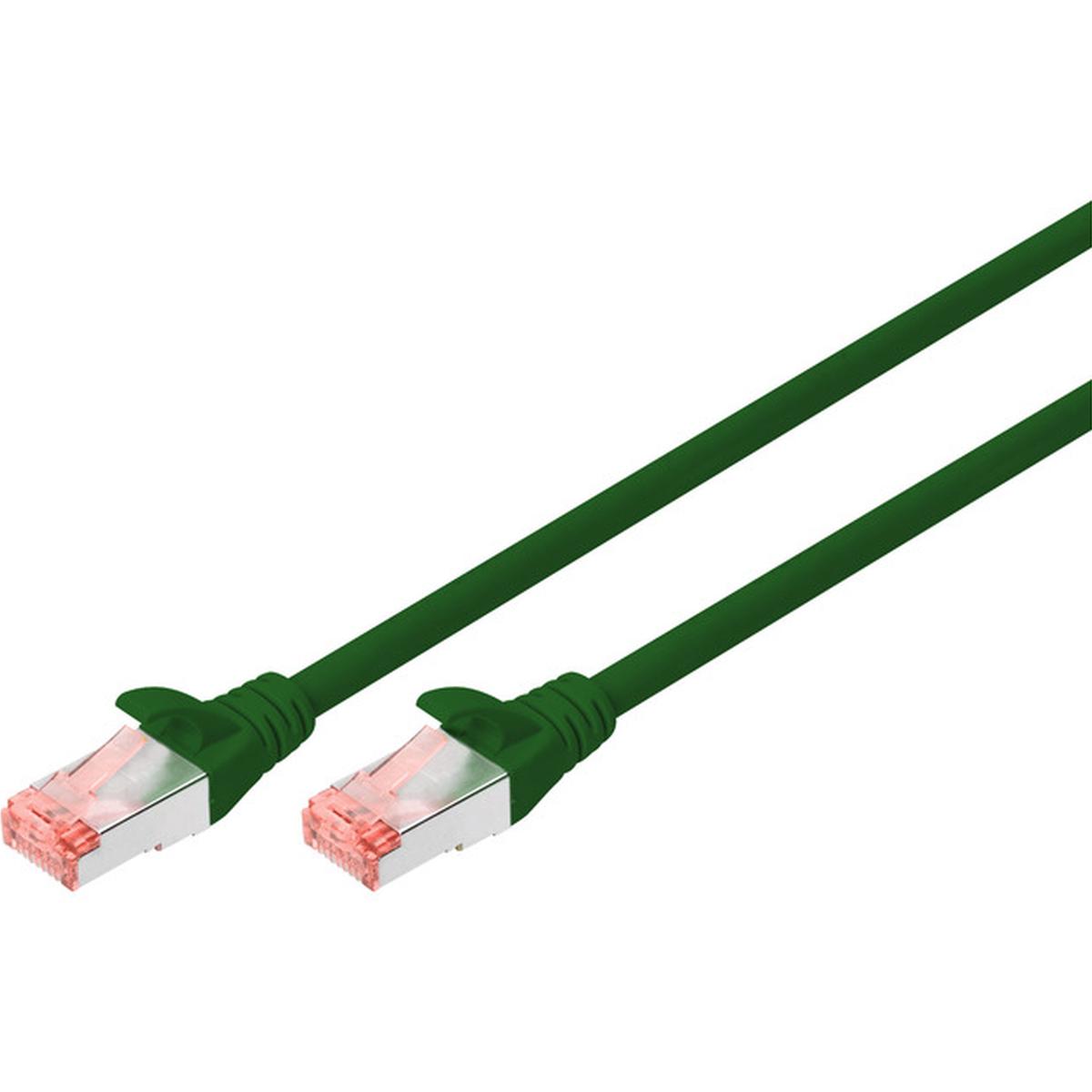 DIGITUS Cat 6 3m S/FTP Netzwerkkabel grün