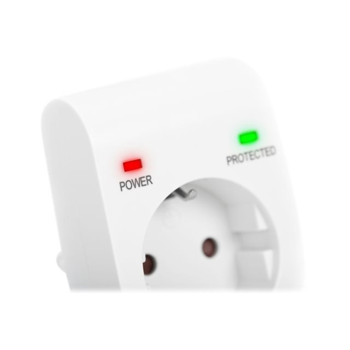 DIGITUS DN-95400 Überspannungsschutzadapter weiß
