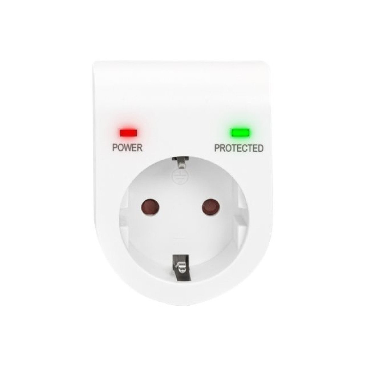 DIGITUS DN-95400 Überspannungsschutzadapter weiß