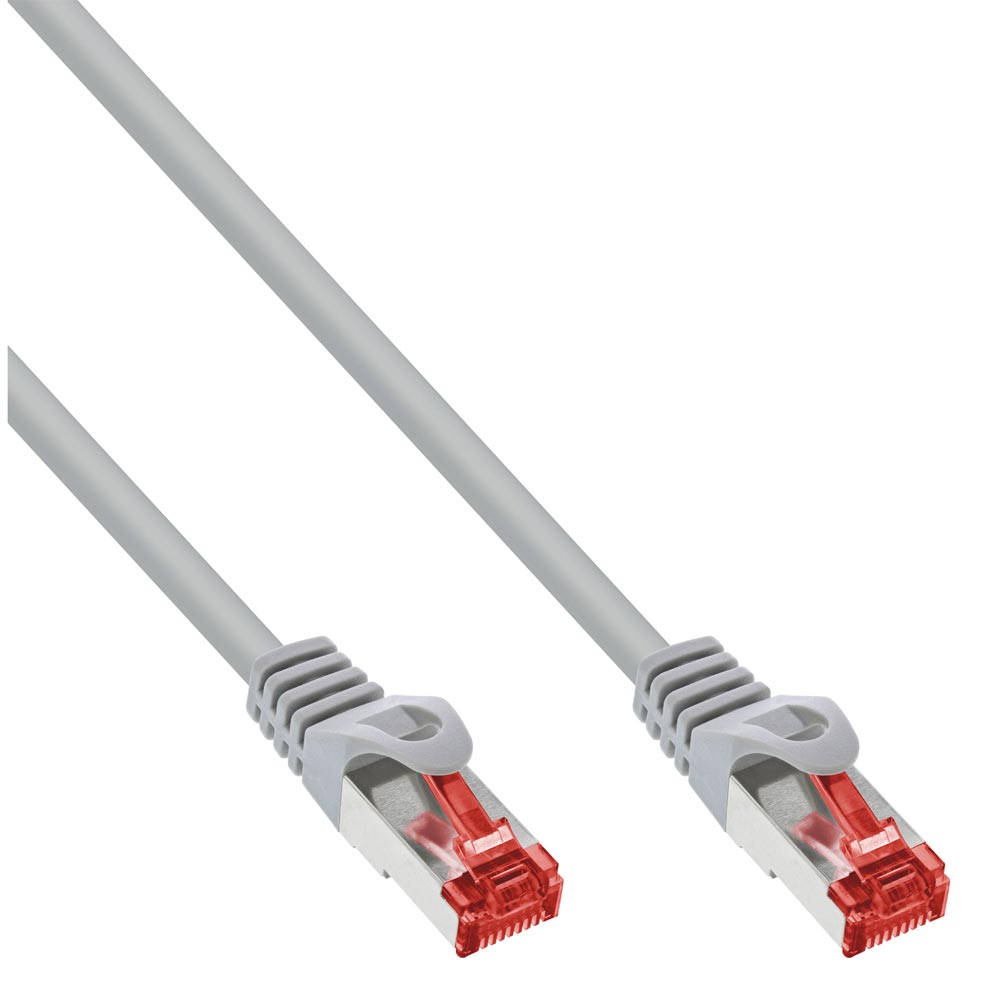 InLine Patchkabel grau 0,5m