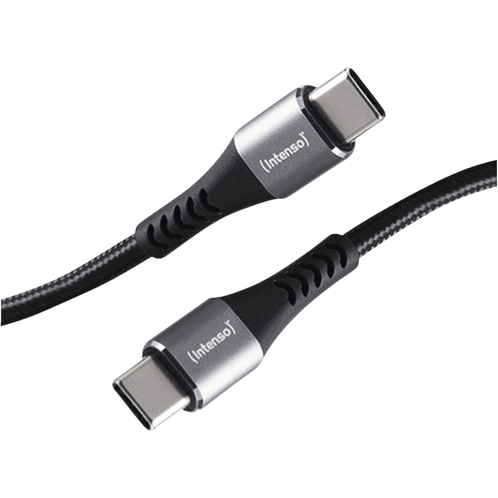 Intenso C240C 240W USB-C auf USB-C Kabel 2m schwarz