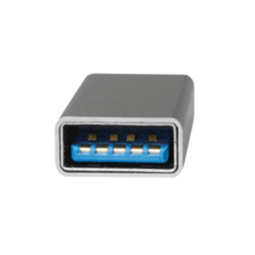 LogiLink AU0042 USB-C/USB-A Adapter silber