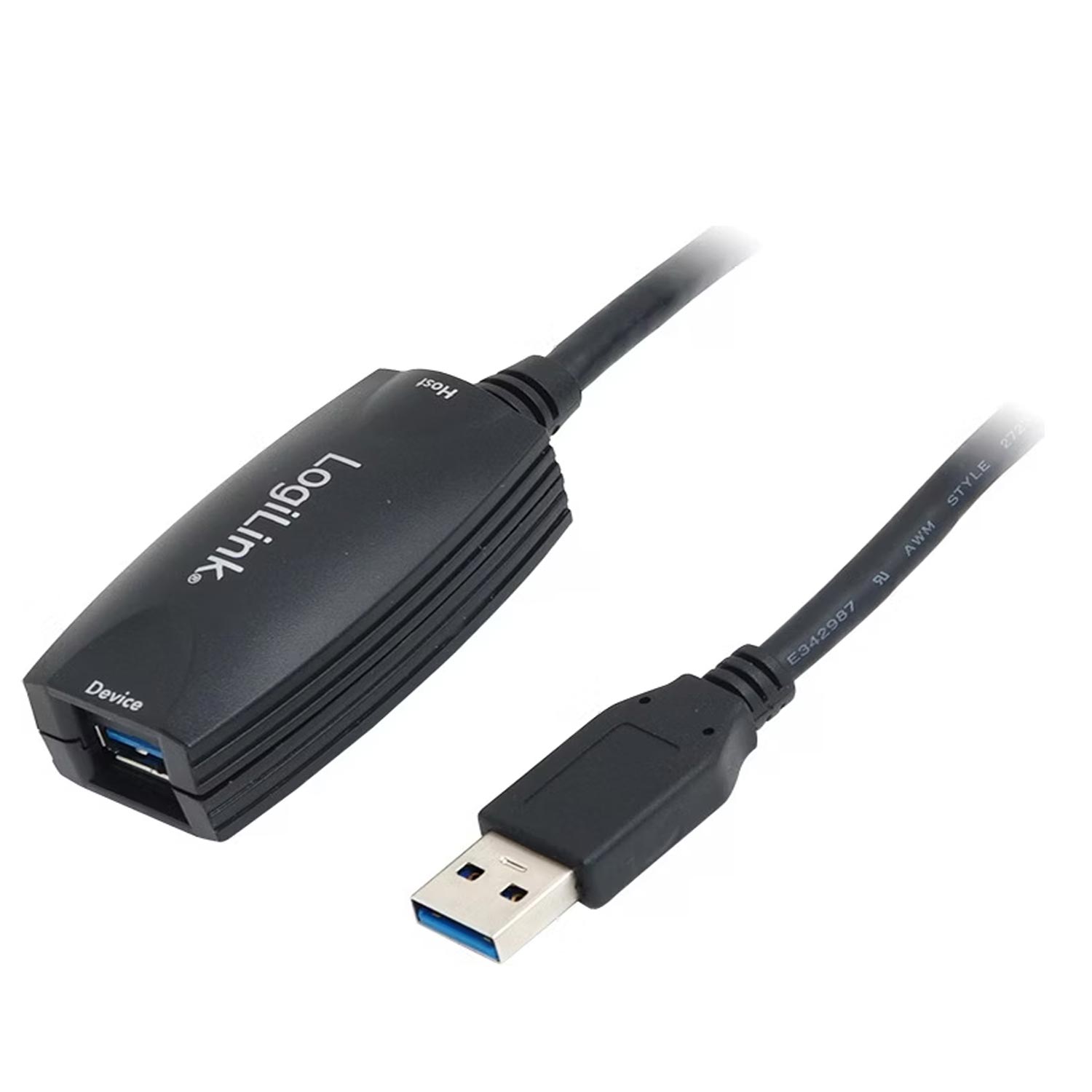 LogiLink UA0127 USB 3.0 Active Repeater Kabel schwarz 5m