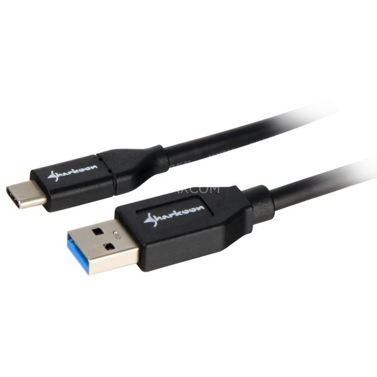 Sharkoon USB 3.2 Gen 2 USB-A auf USB-C Kabel