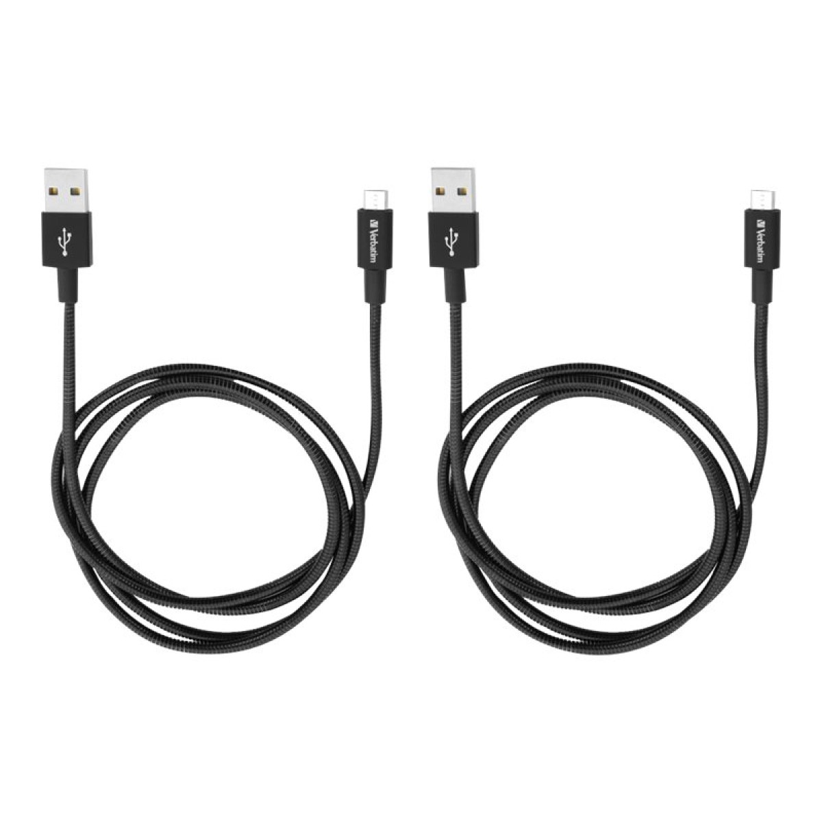 Verbatim 1m Micro-USB-Kabel 2er-Pack schwarz