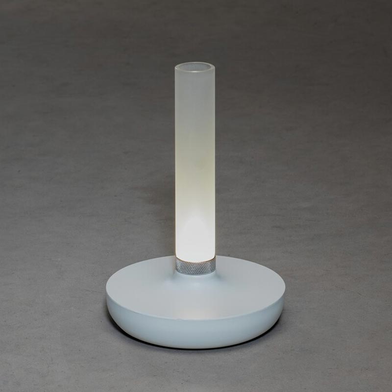 Konstsmide Biarritz USB-Tischleuchte weiß, 1800/2700/4000K, dimmbar