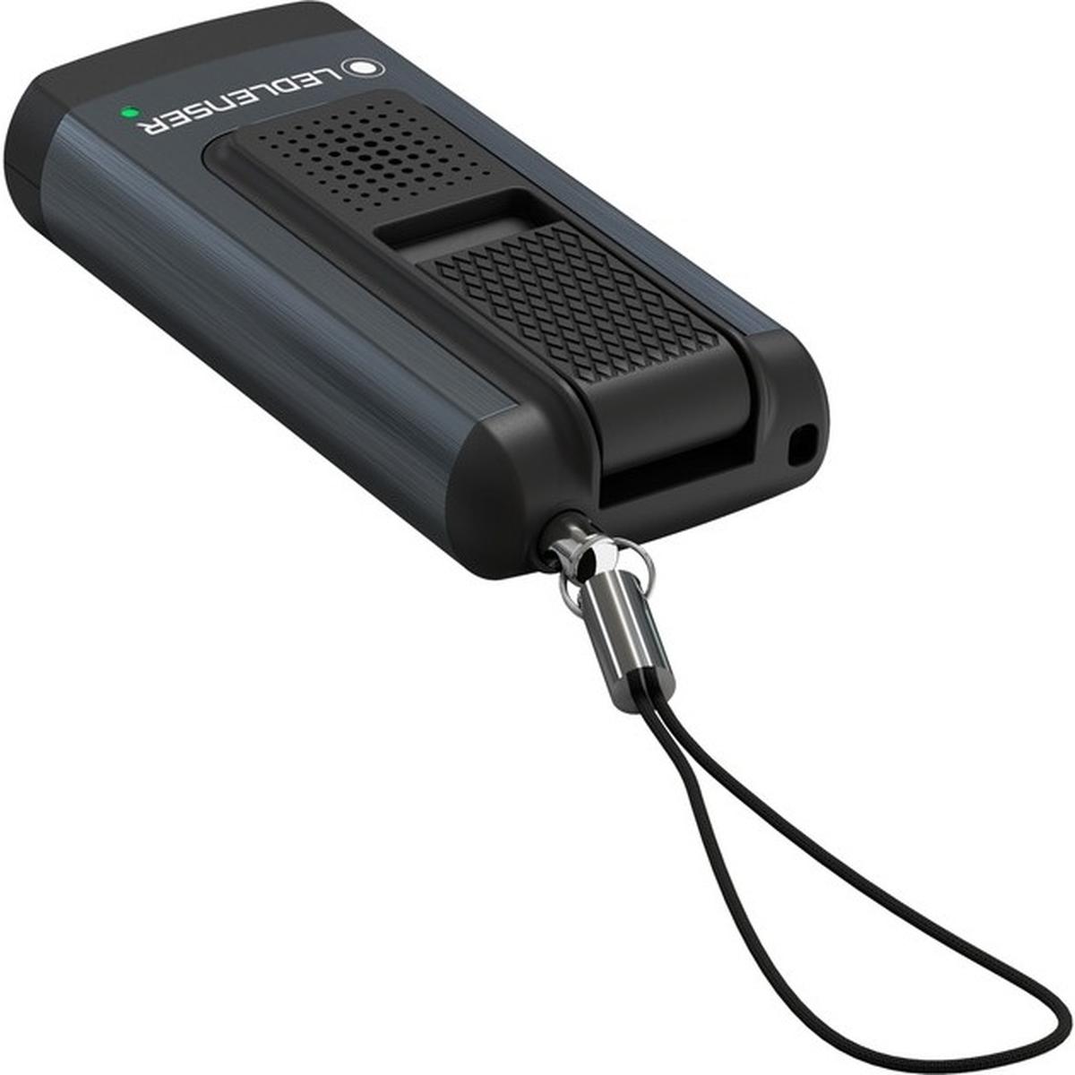 Ledlenser K6R Safety Schlüsselanhängerleuchte grau/schwarz