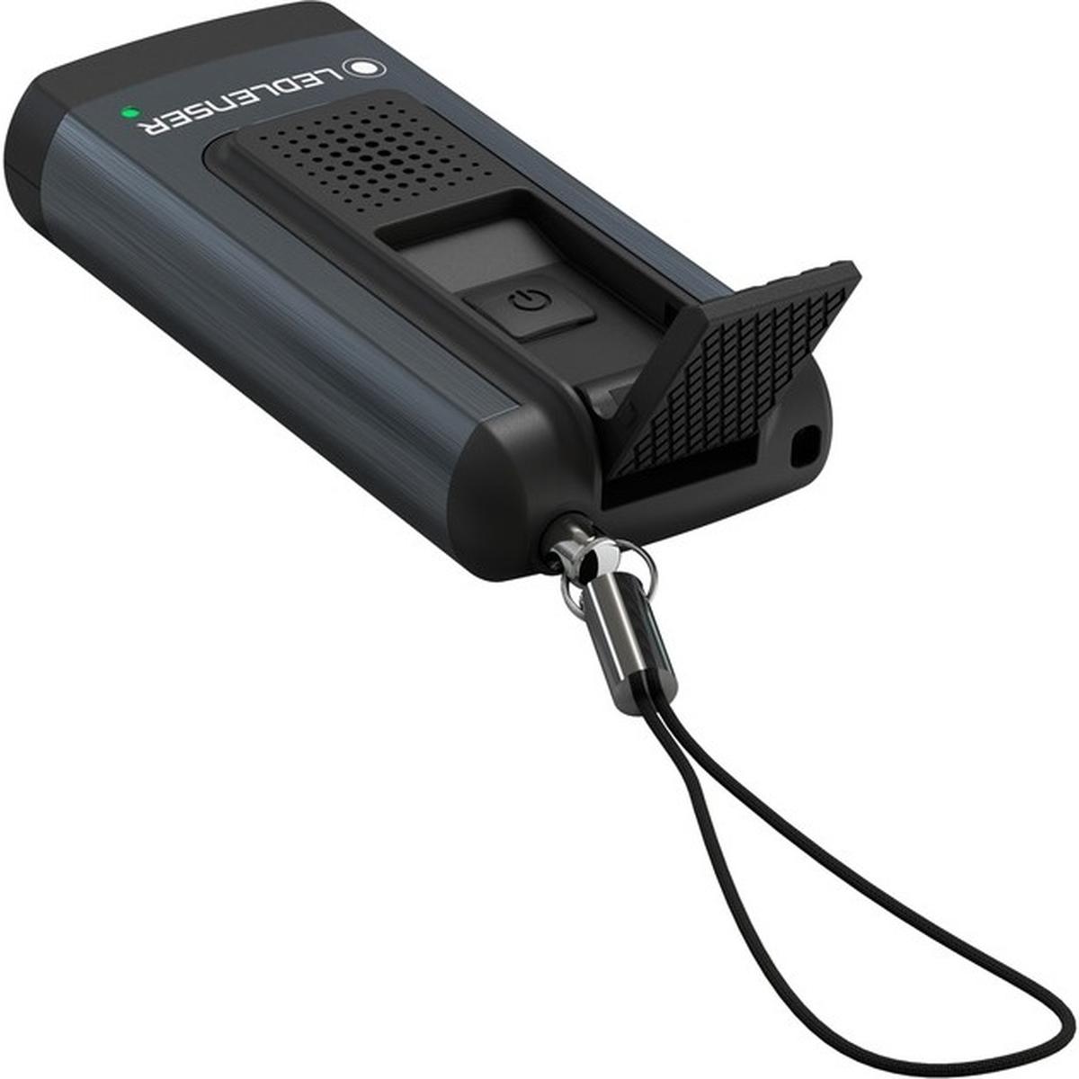 Ledlenser K6R Safety Schlüsselanhängerleuchte grau/schwarz