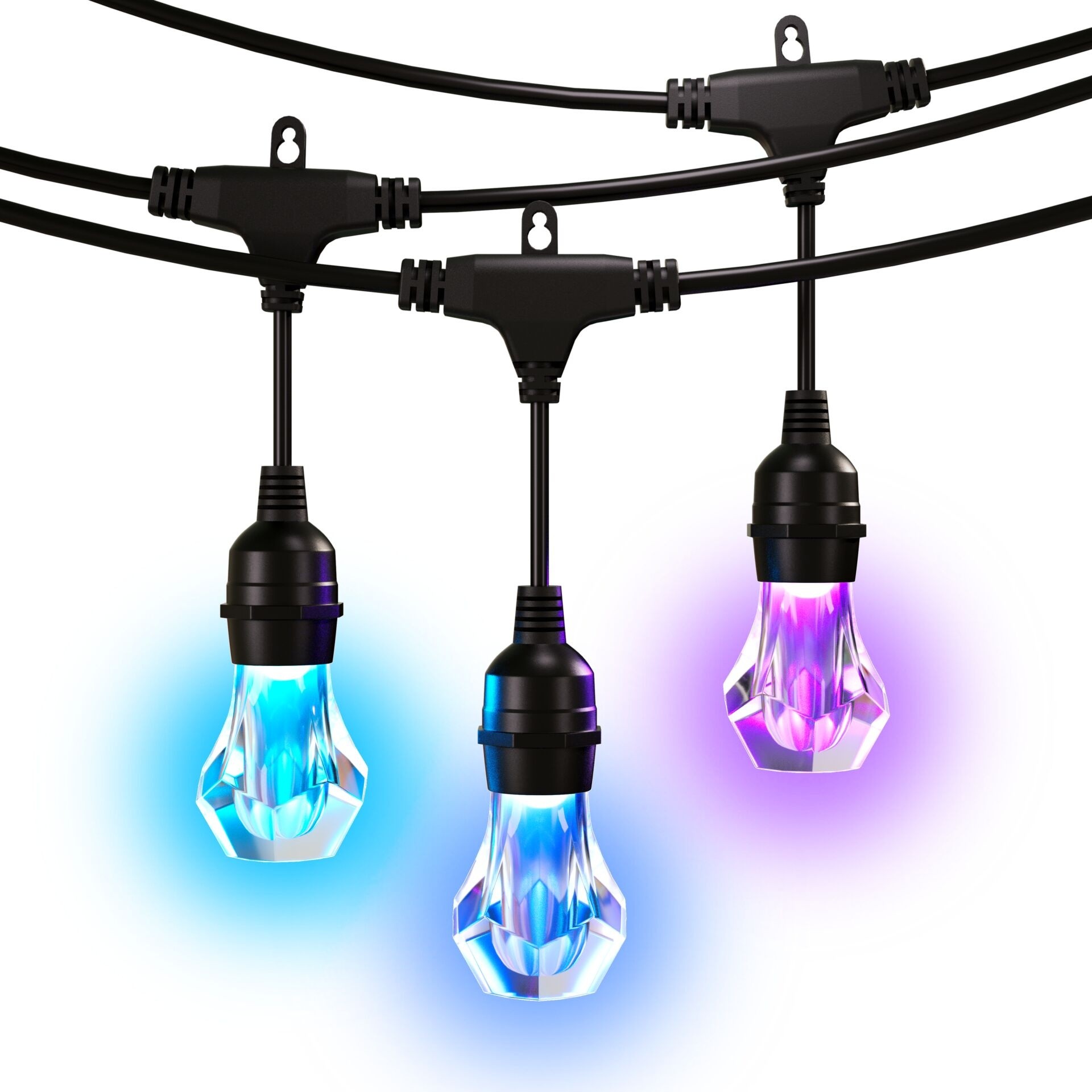 Nanoleaf Essentials Matter Smart Outdoor String Lights 30m Starter Kit LED-Lichterkette