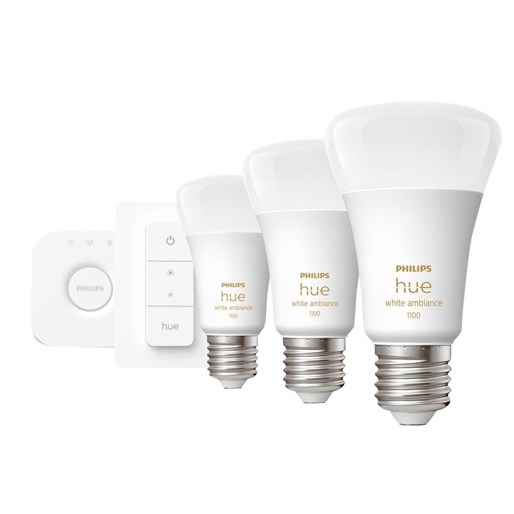 Philips Hue White ambiance Starter Kit drahtloses Beleuchtungs-Kit