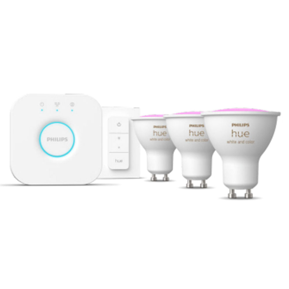 Philips Hue GU10 White & Color 3er-Pack