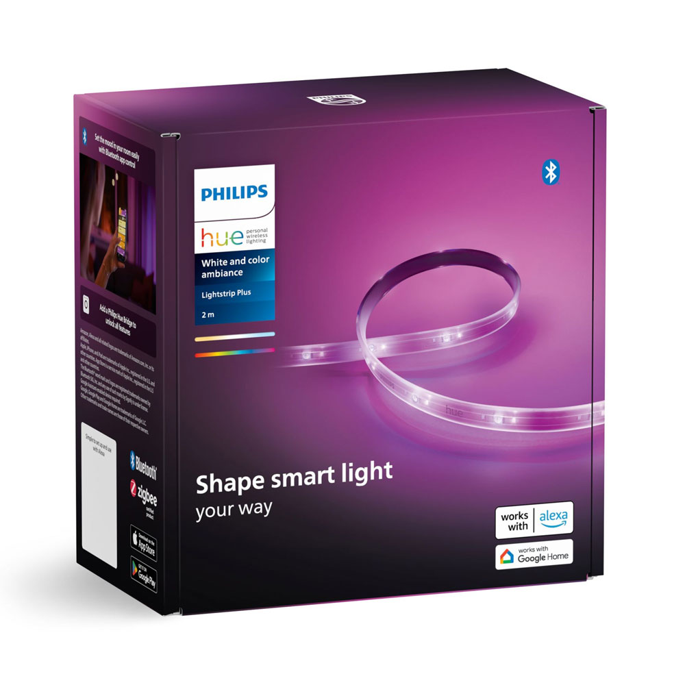 Philips Hue Lightstrip Plus V4 Basis-Set 2m