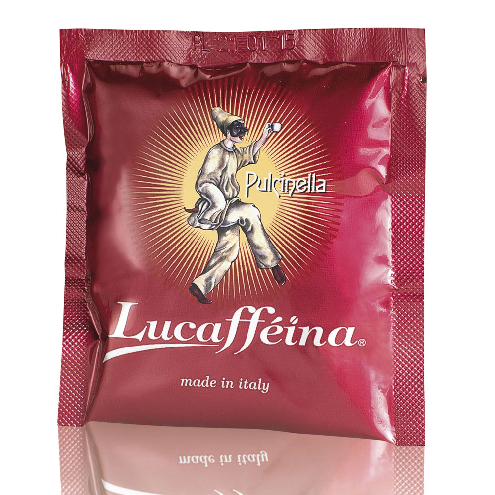 Lucaffe Pulcinella Kaffeepads 44mm 150 Stück