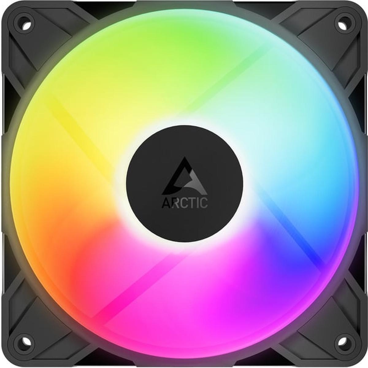 ARCTIC P12 Pro Reverse A-RGB 3 Pack 120mm PWM Lüfter schwarz