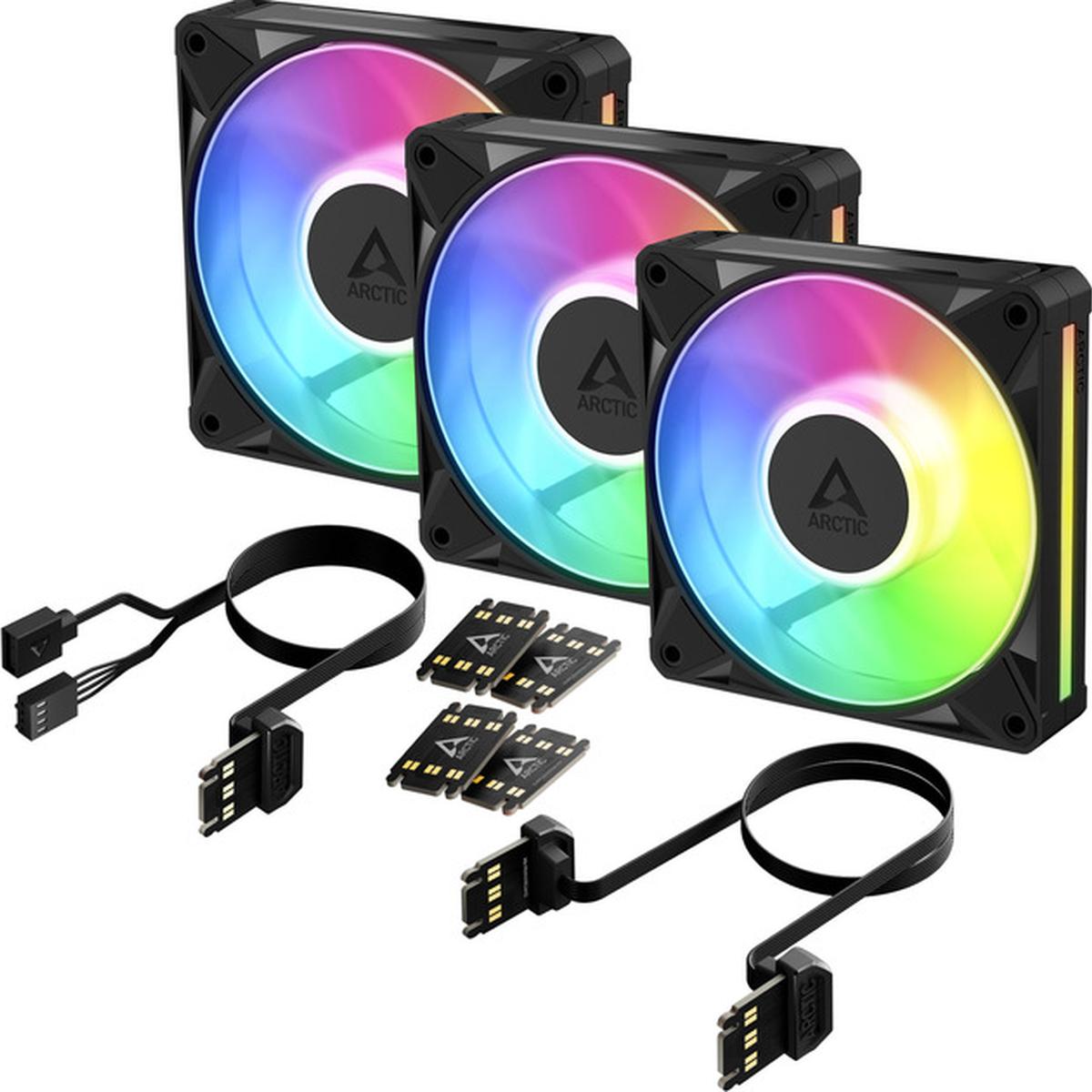 Arctic BioniX P12 A-RGB 120mm PWM Lüfter 3er-Pack