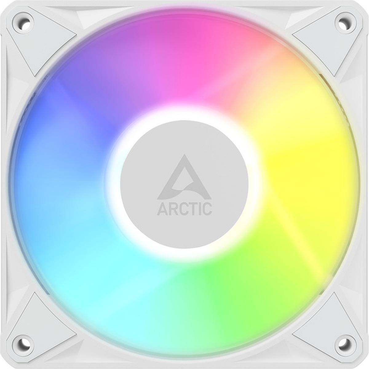 Arctic BioniX P12 A-RGB 120mm PWM Lüfter 3er-Pack weiß