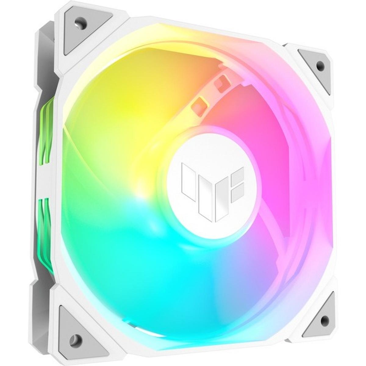 Asus TUF Gaming TR120 ARGB Standard Blade White Gehäuselüfter Single Pack