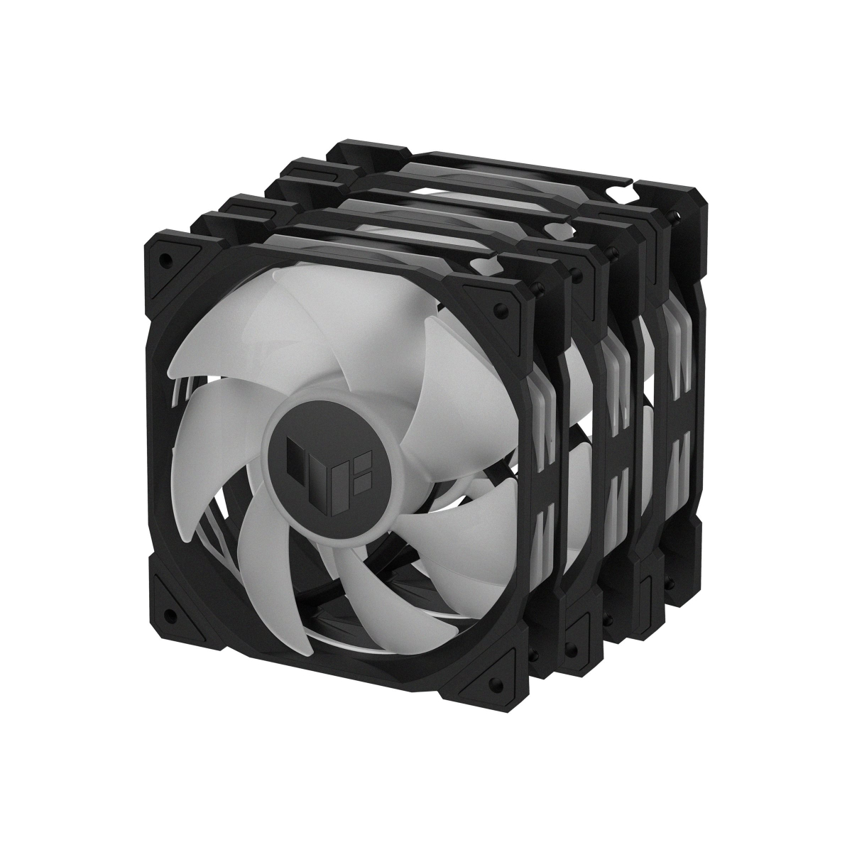 Asus TUF Gaming TR120 ARGB 120mm Gehäuselüfter 3er Pack schwarz