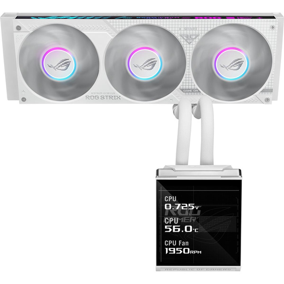 Asus ROG Strix SLC IV 360 ARGB LCD White Edition All-in-One CPU-Wasserkühlung