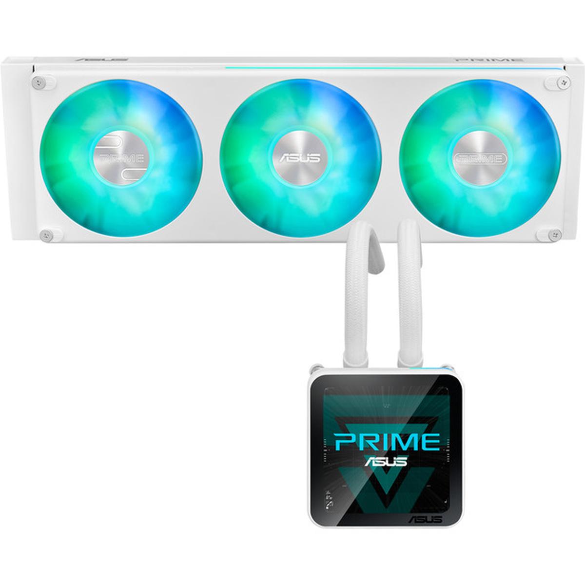 Asus Prime SLC II 360 ARGB LCD White Edition 360mm AIO-Wasserkühlung weiß