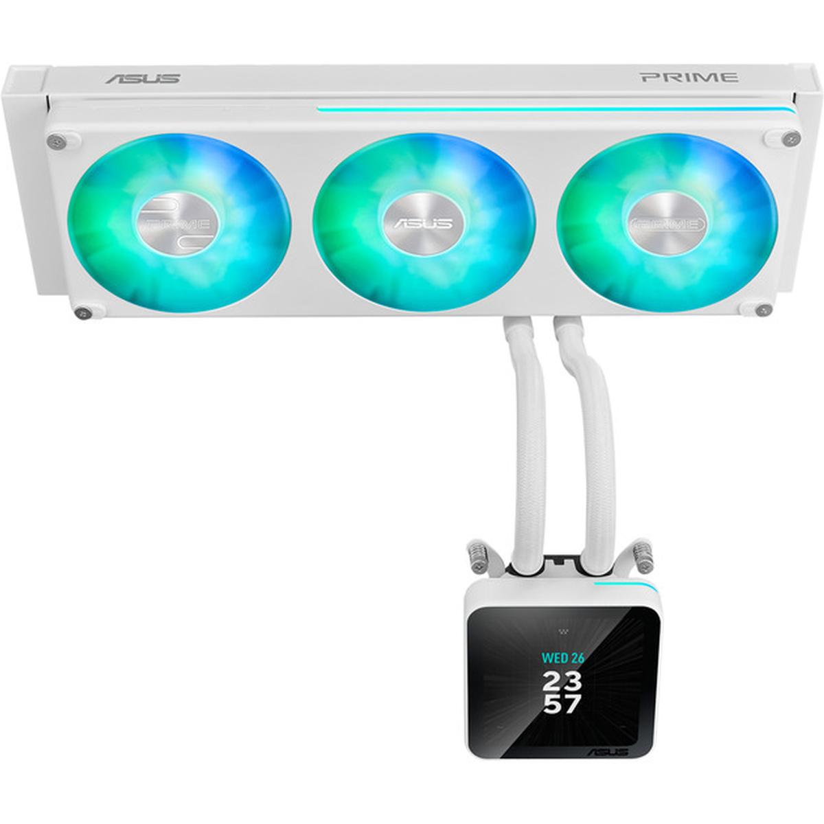 Asus Prime SLC II 360 ARGB LCD White Edition 360mm AIO-Wasserkühlung weiß