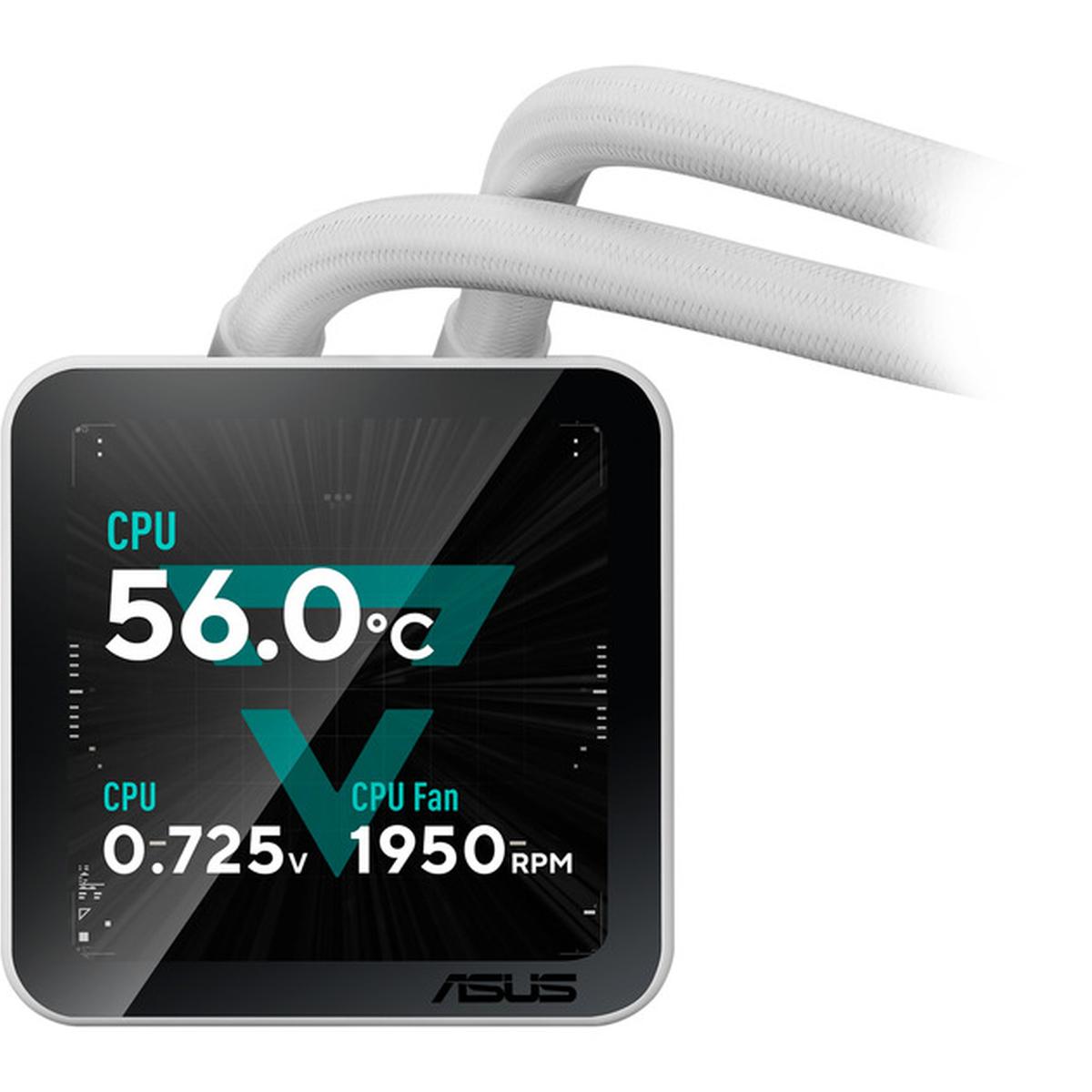 Asus Prime SLC II 360 ARGB LCD White Edition 360mm AIO-Wasserkühlung weiß