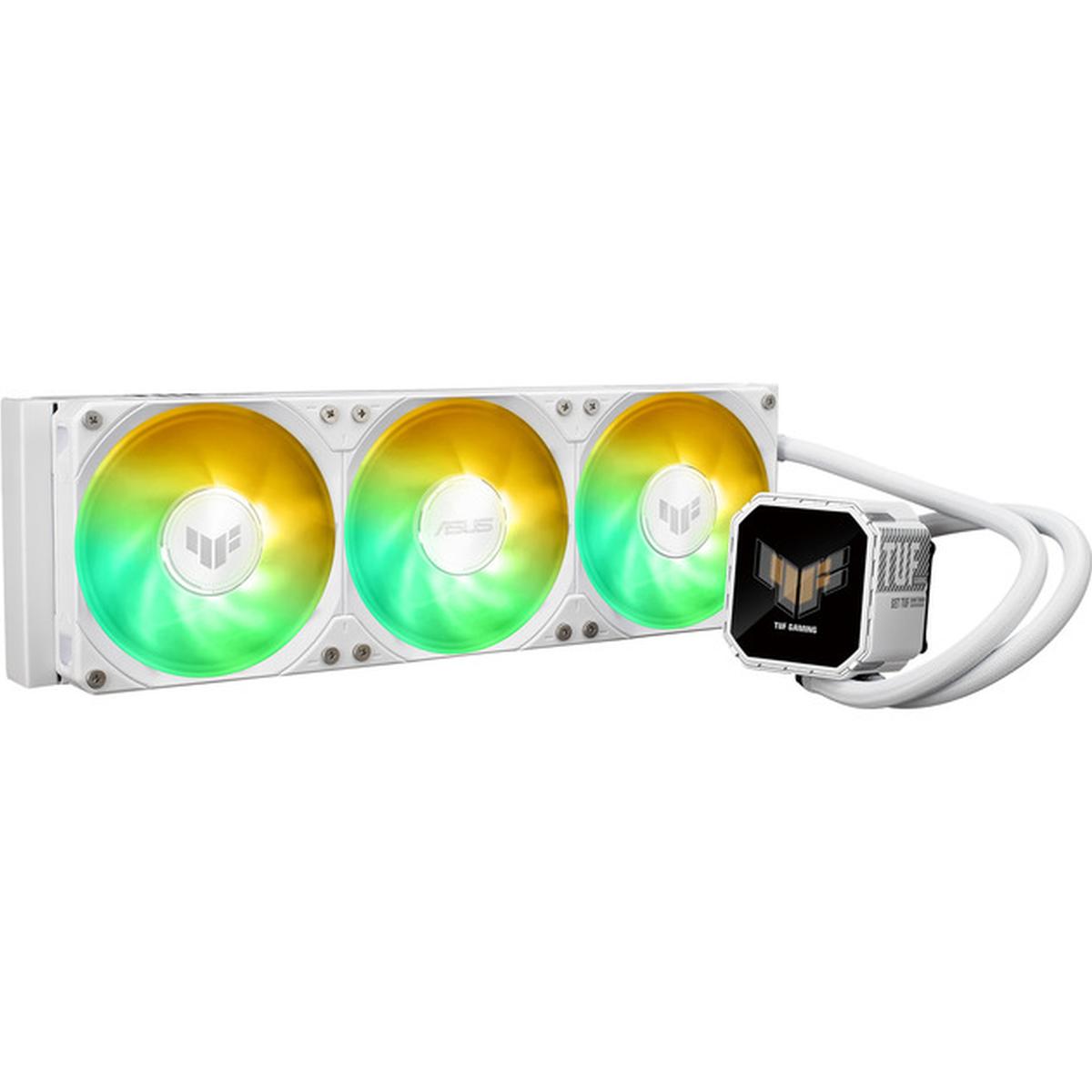 Asus TUF Gaming LC III 360 ARGB LCD White Edition 360mm AIO-Wasserkühlung weiß