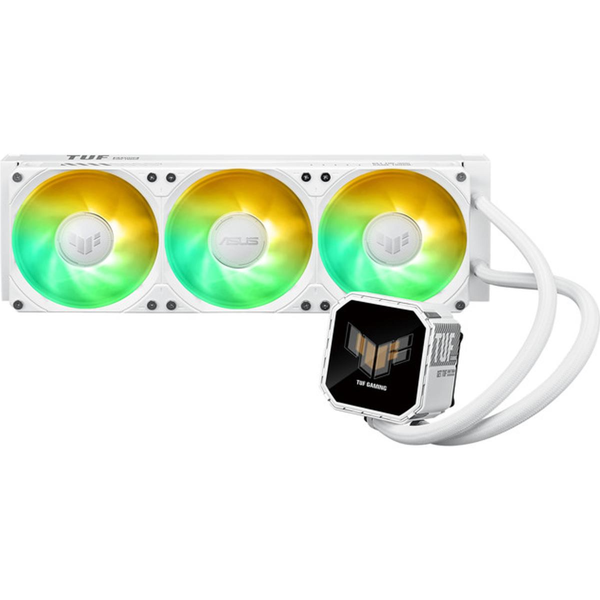 Asus TUF Gaming LC III 360 ARGB LCD White Edition 360mm AIO-Wasserkühlung weiß