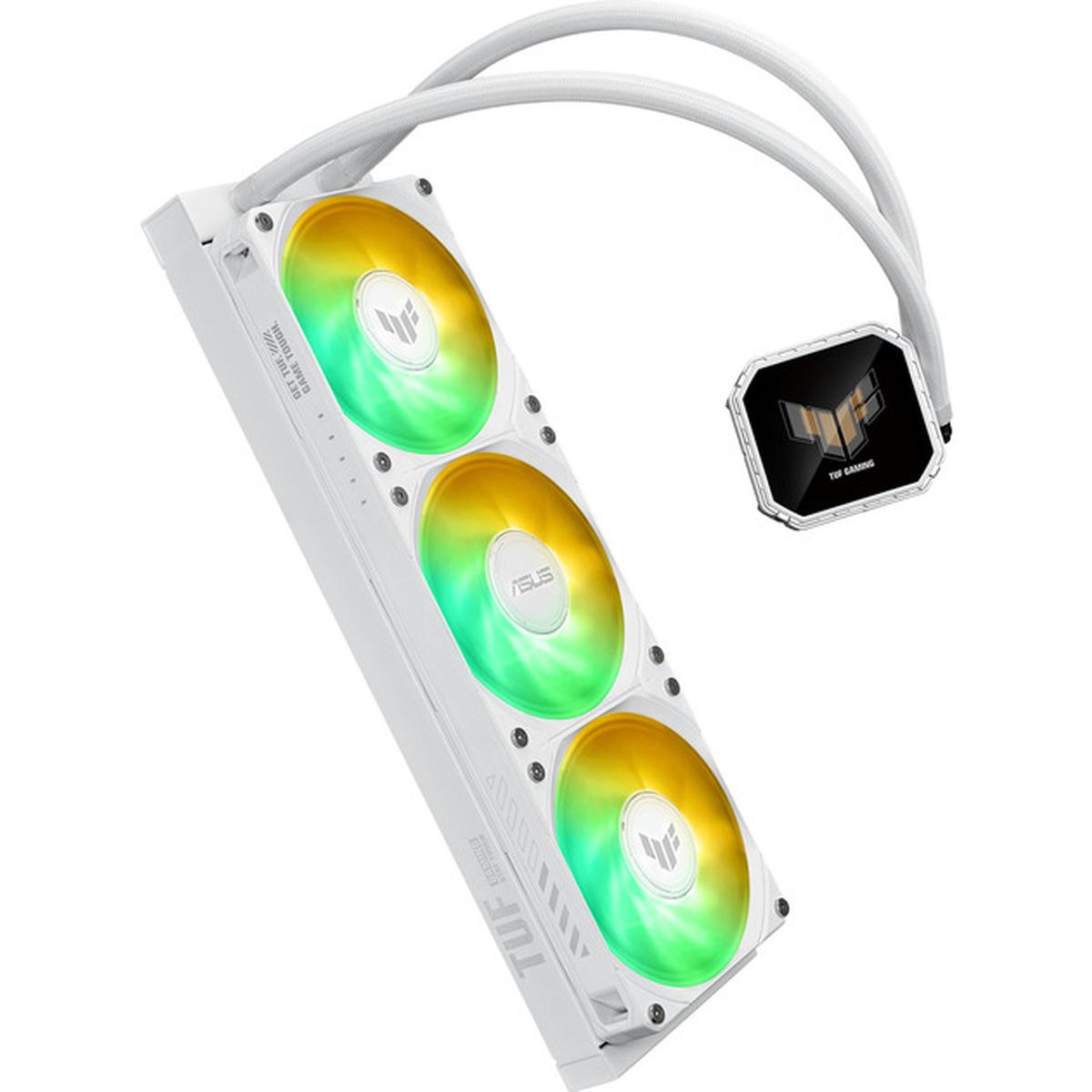 Asus TUF Gaming LC III 360 ARGB LCD White Edition 360mm AIO-Wasserkühlung weiß