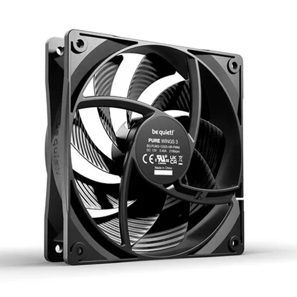 be quiet! Pure Wings 3 120mm PWM high-speed Lüfter 3er-Pack