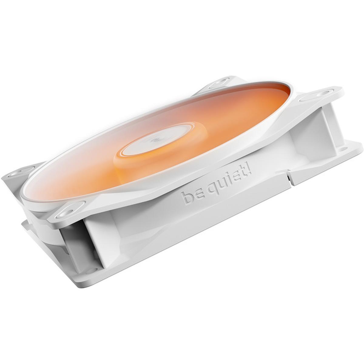 be quiet! Light Wings LX 140mm PWM Reverse ARGB Lüfter 3er-Pack weiß