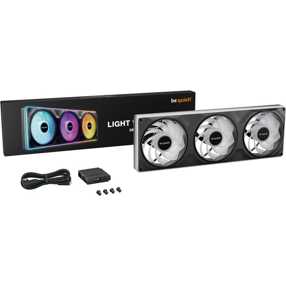 be quiet! Light Wings Pro IO 360mm Reverse Single Frame Lüfter