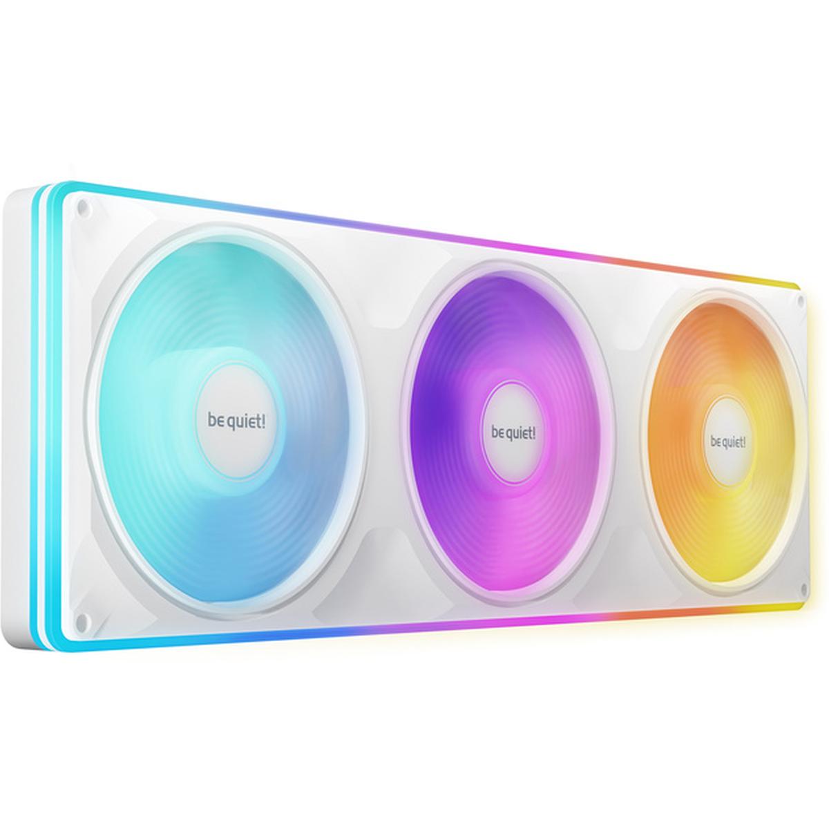 be quiet! Light Wings Pro IO 360mm Reverse Single Frame Lüfter weiß