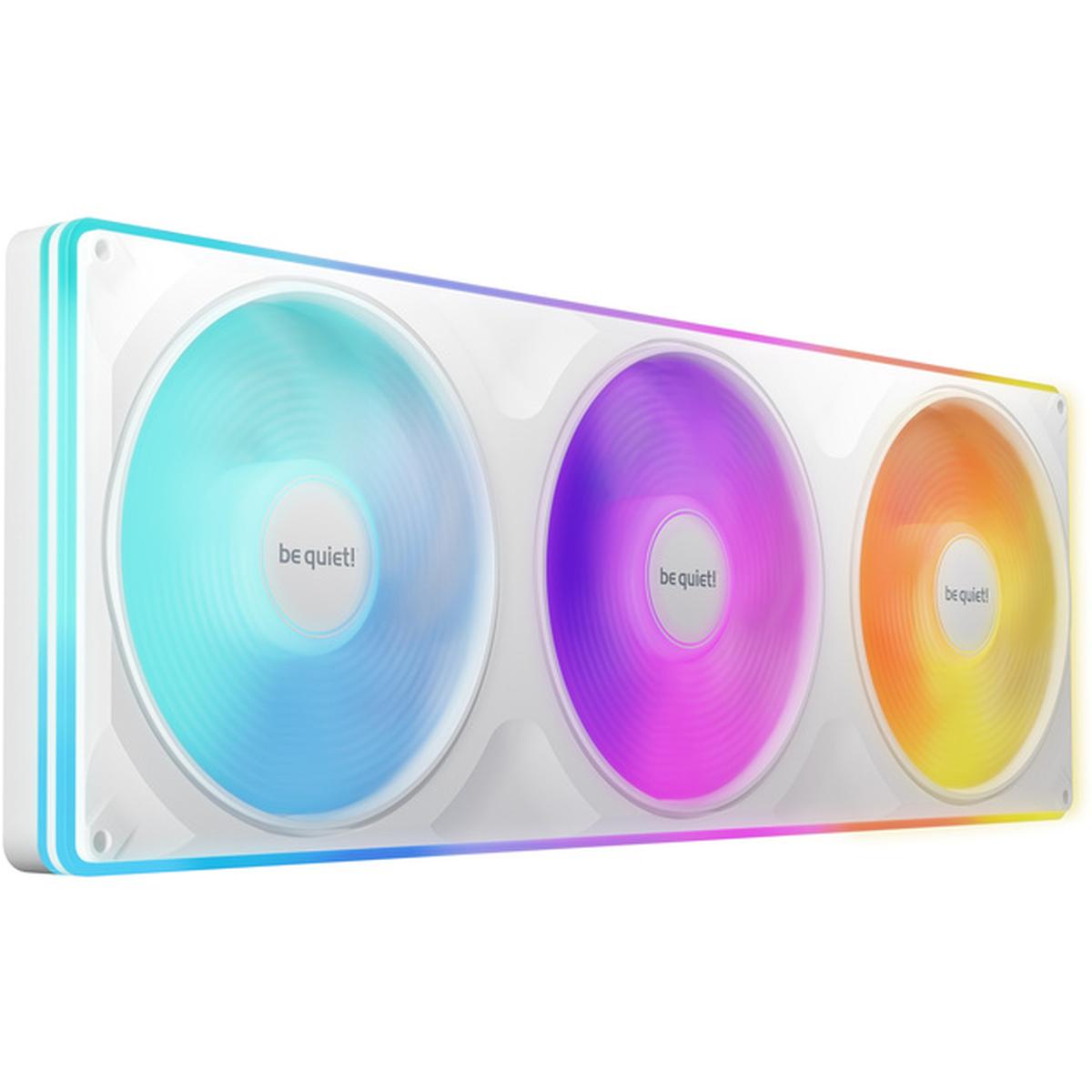 be quiet! Light Wings Pro IO 420mm Reverse Single Frame Lüfter weiß