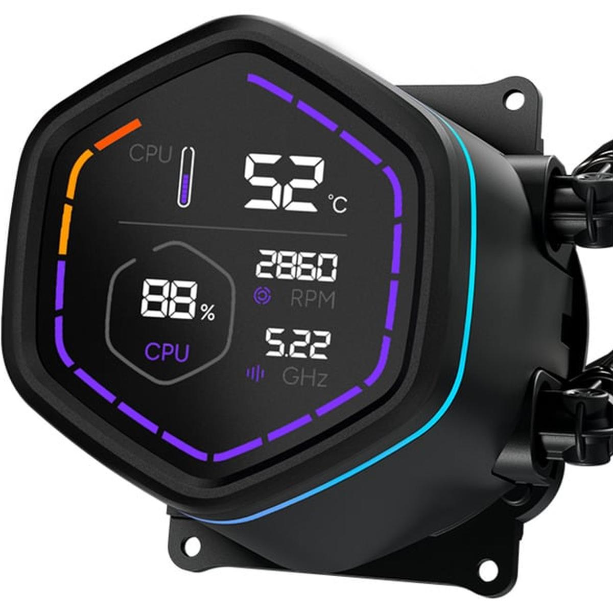 Cooler Master MasterLiquid Core Nex Digital 360 ARGB 360mm CPU-Wasserkühlung schwarz