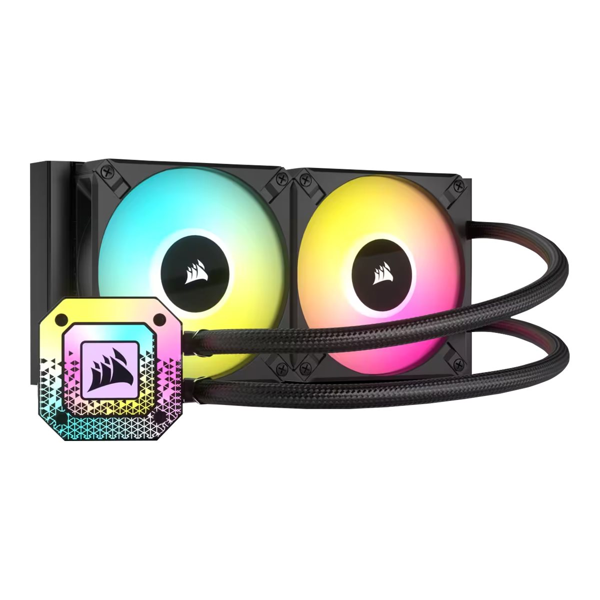 Corsair iCUE H100i ELITE CAPELLIX XT CPU-Wasserkühlung schwarz