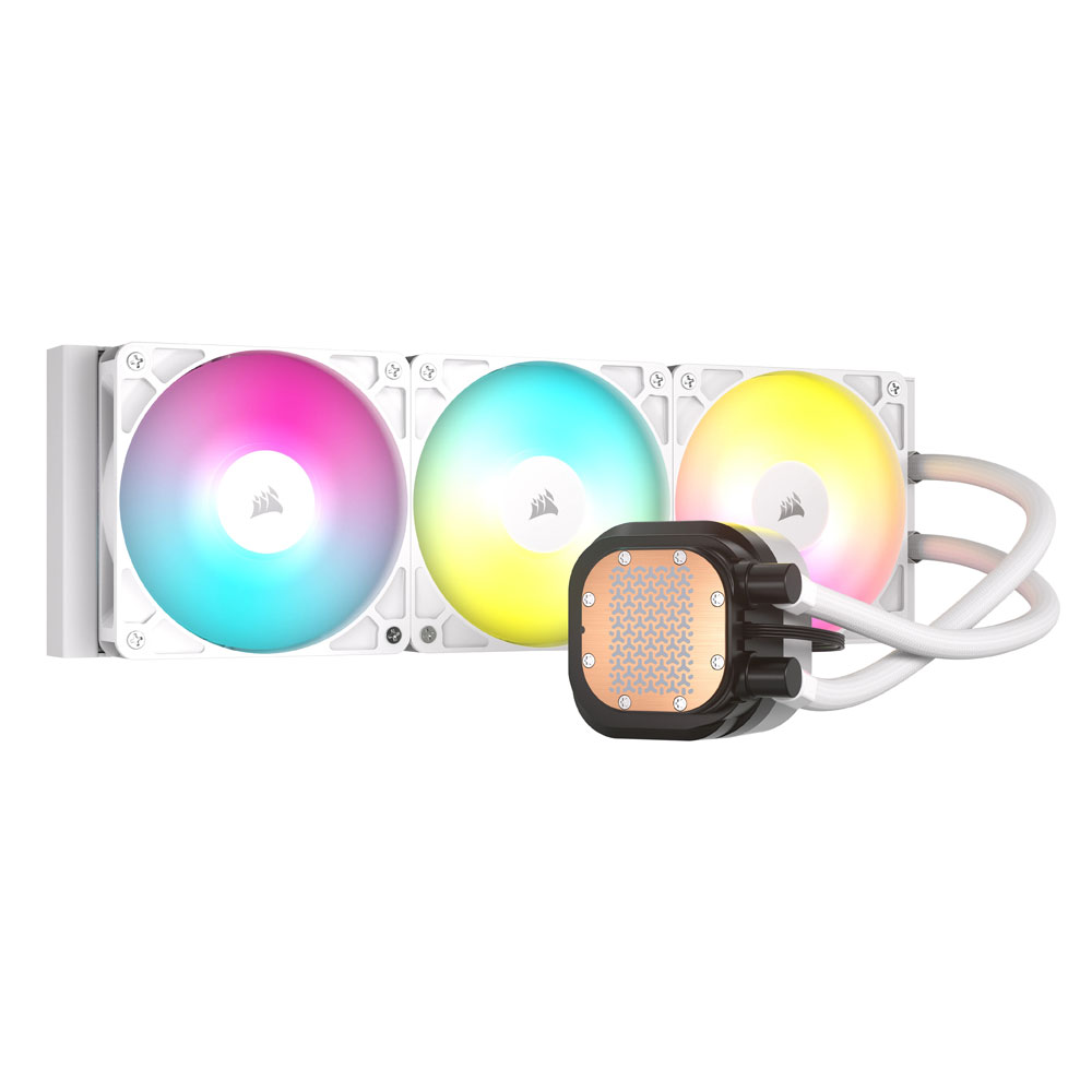 Corsair Nautilus 360 RS ARGB CPU-Flüssigkeitskühler weiß