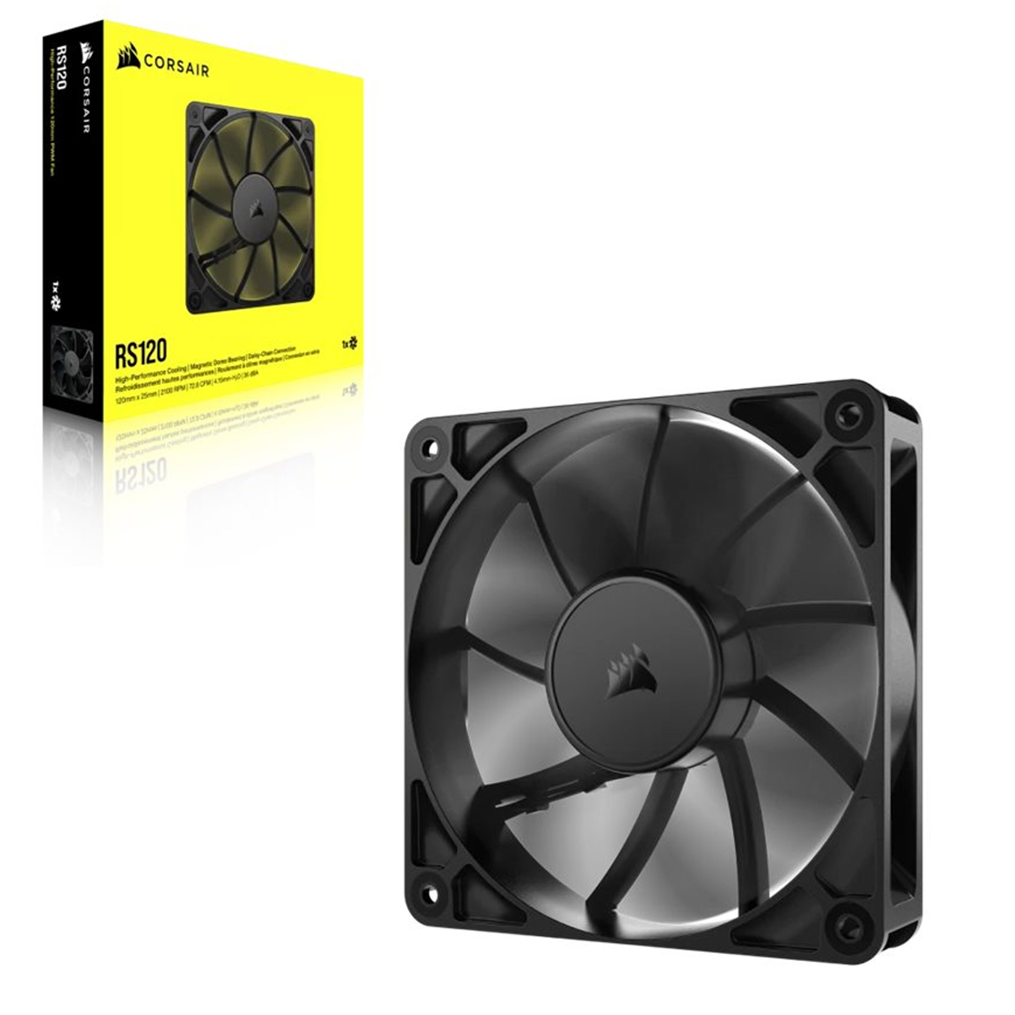 Corsair RS120 120mm PWM Lüfter schwarz