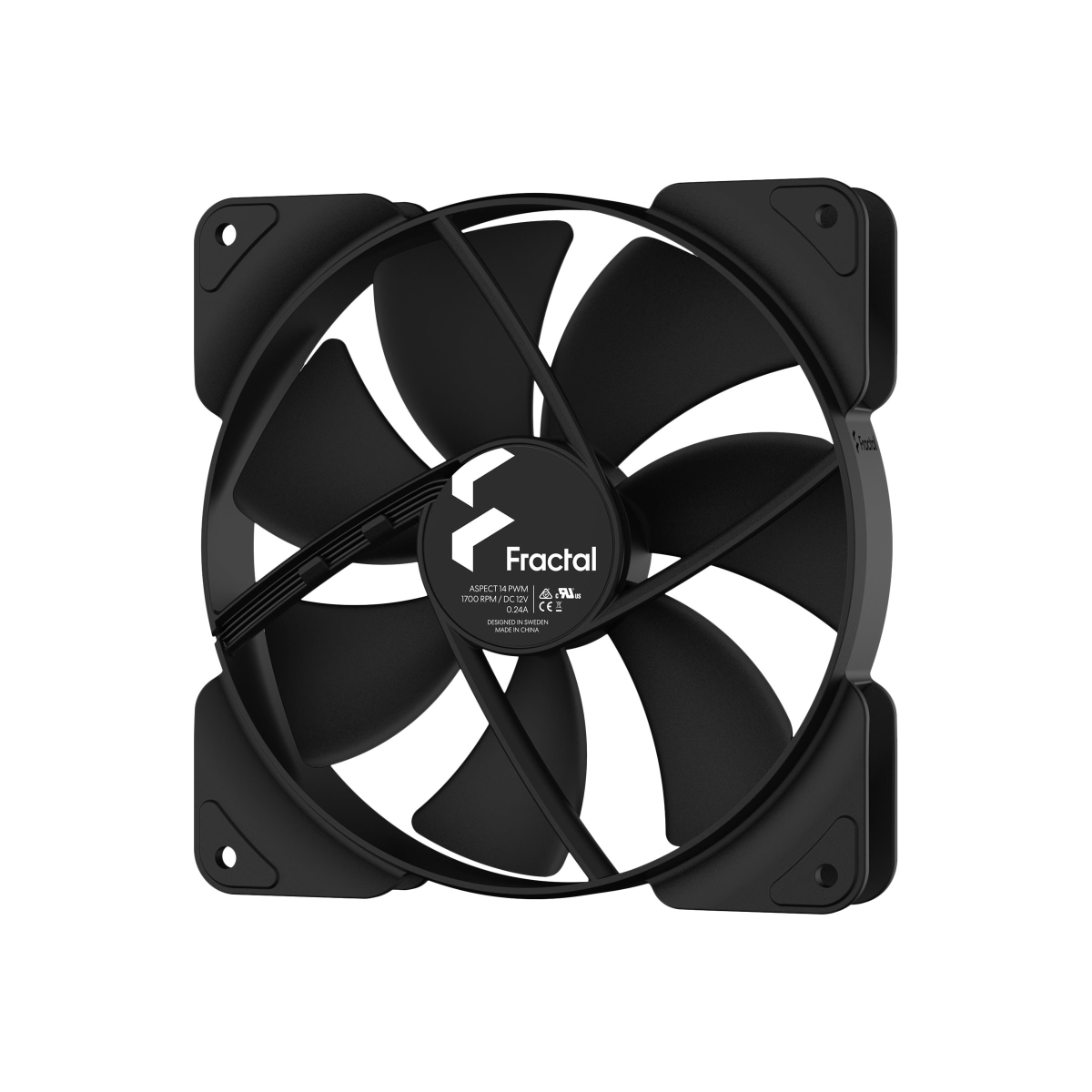 Fractal Design Aspect 14 PWM Lüfter 140mm schwarz