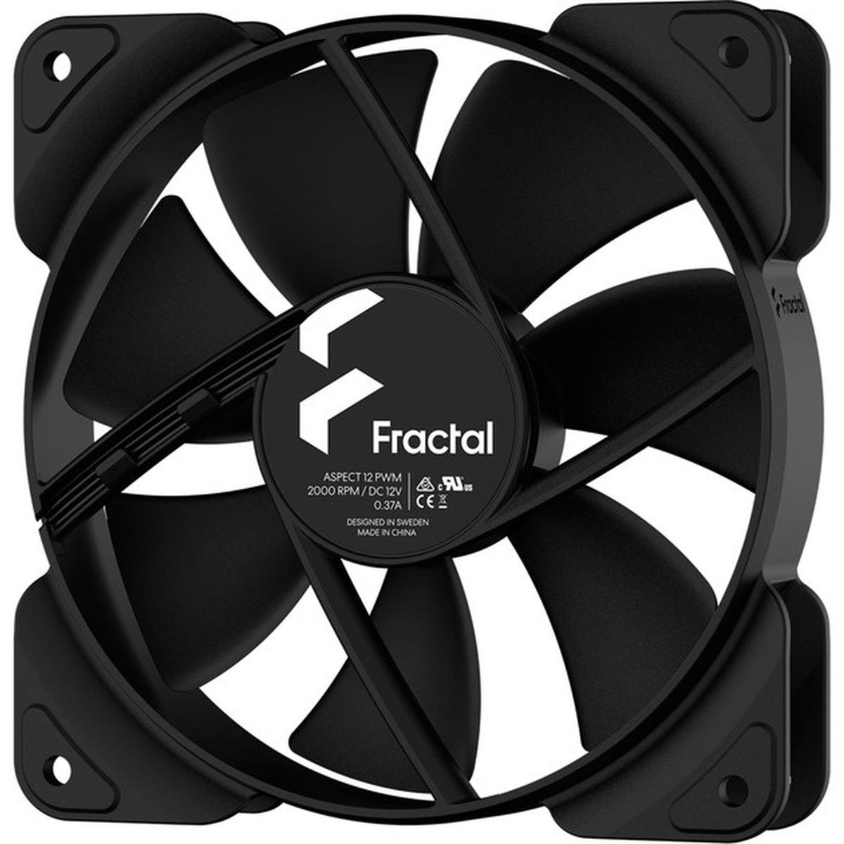 Fractal Design Aspect 12 PWM 120mm Lüfter schwarz