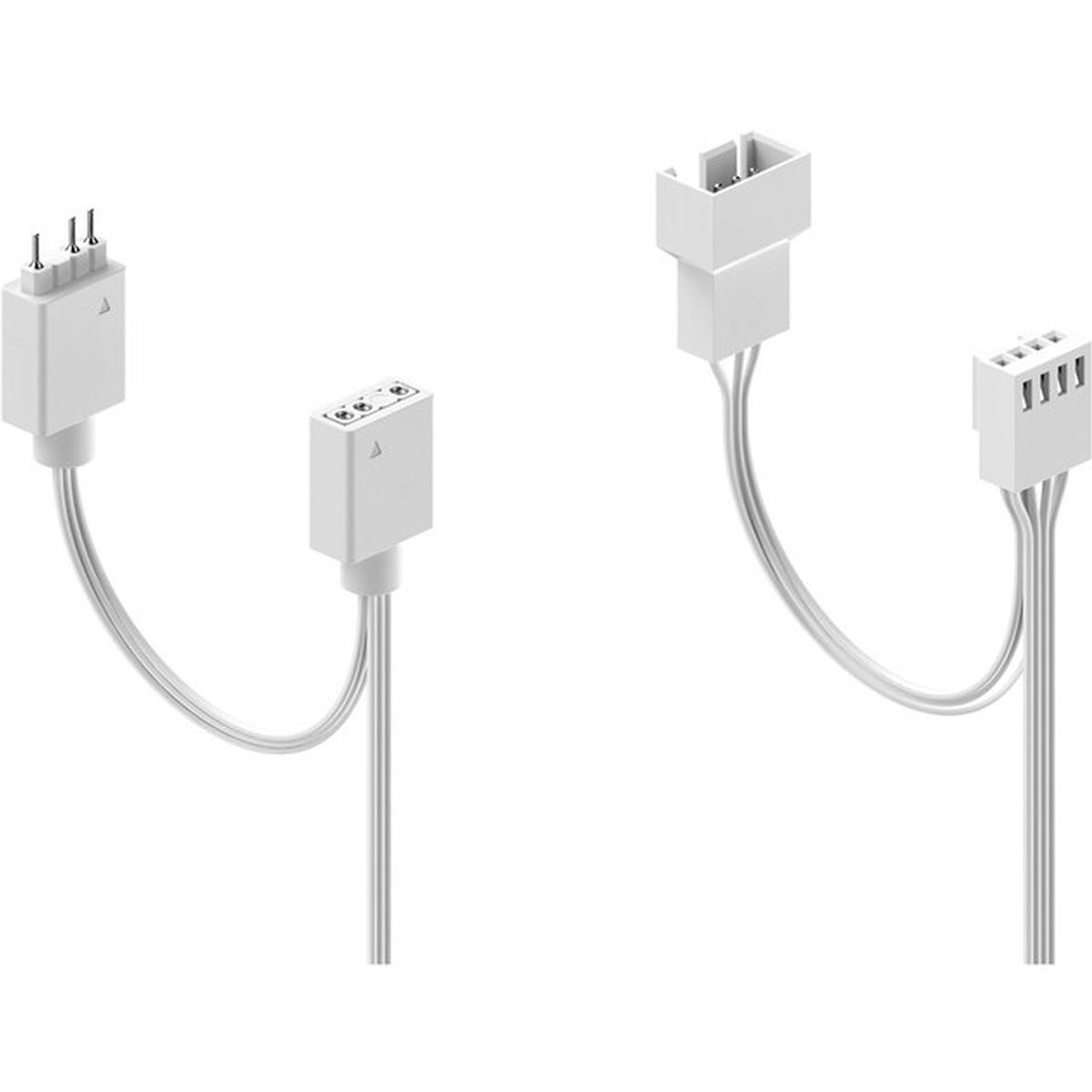 Fractal Design Aspect 12 PWM RGB 120mm Gehäuselüfter weiß