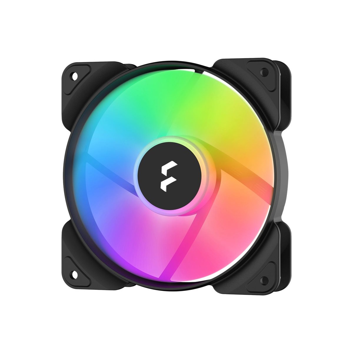 Fractal Design Aspect 12 RGB PWM 120mm Gehäuselüfter 3er-Pack schwarz