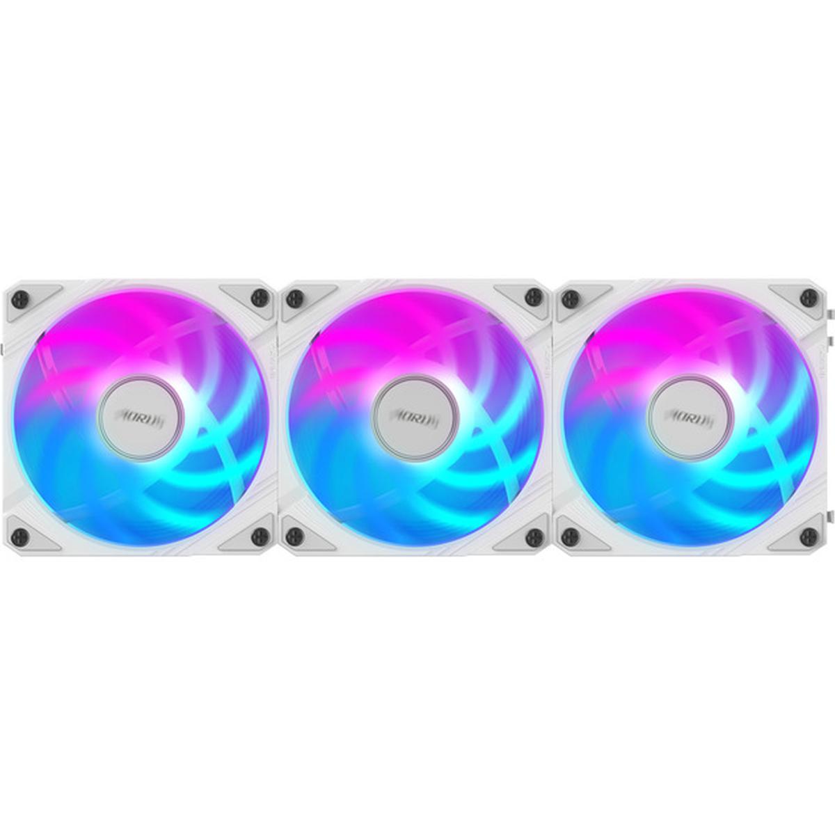 Gigabyte AORUS AO 120 ICE 120mm Gehäuselüfter 3er-Pack