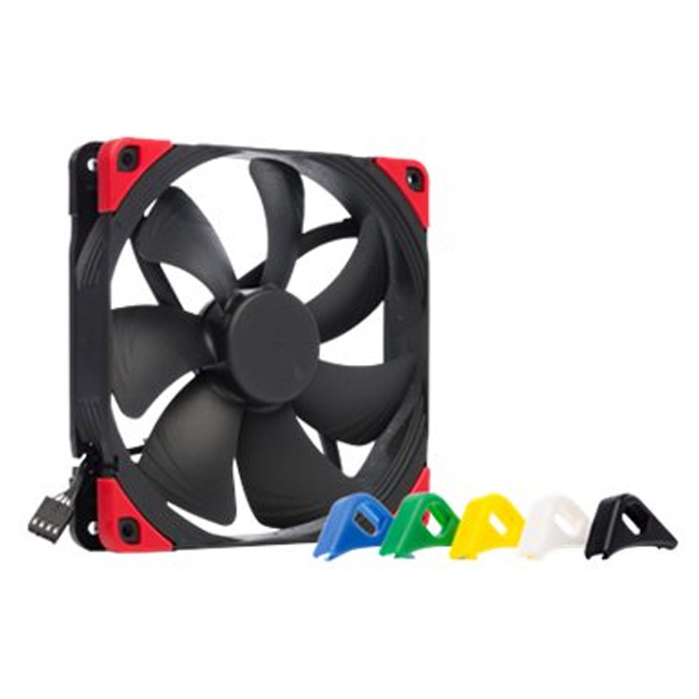 Noctua NF-A14 PWM chromax.black.swap 140mm Lüfter schwarz