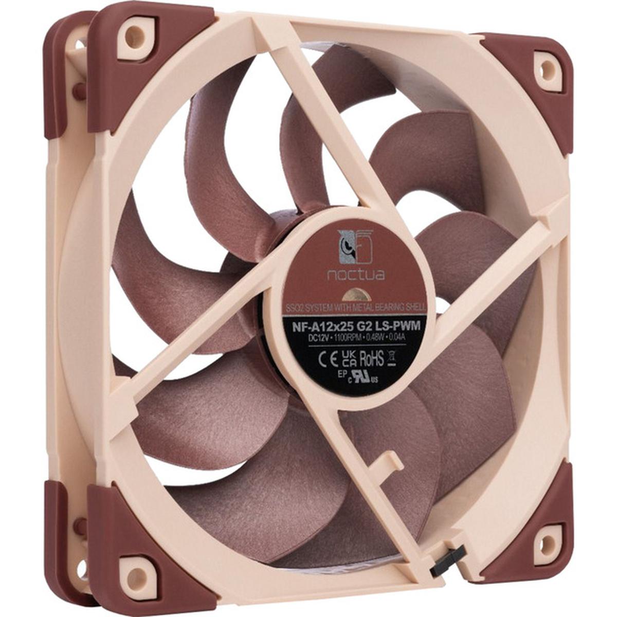 Noctua NF-A12x25 G2 LS-PWM 120mm PC-Lüfter braun