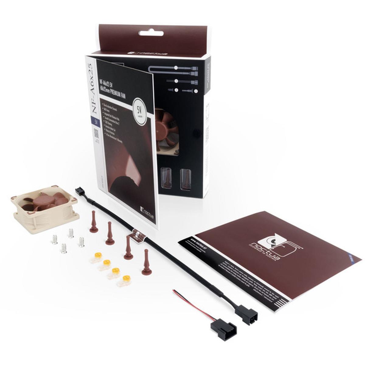 Noctua NF-A6x25 5V 60mm Lüfter braun