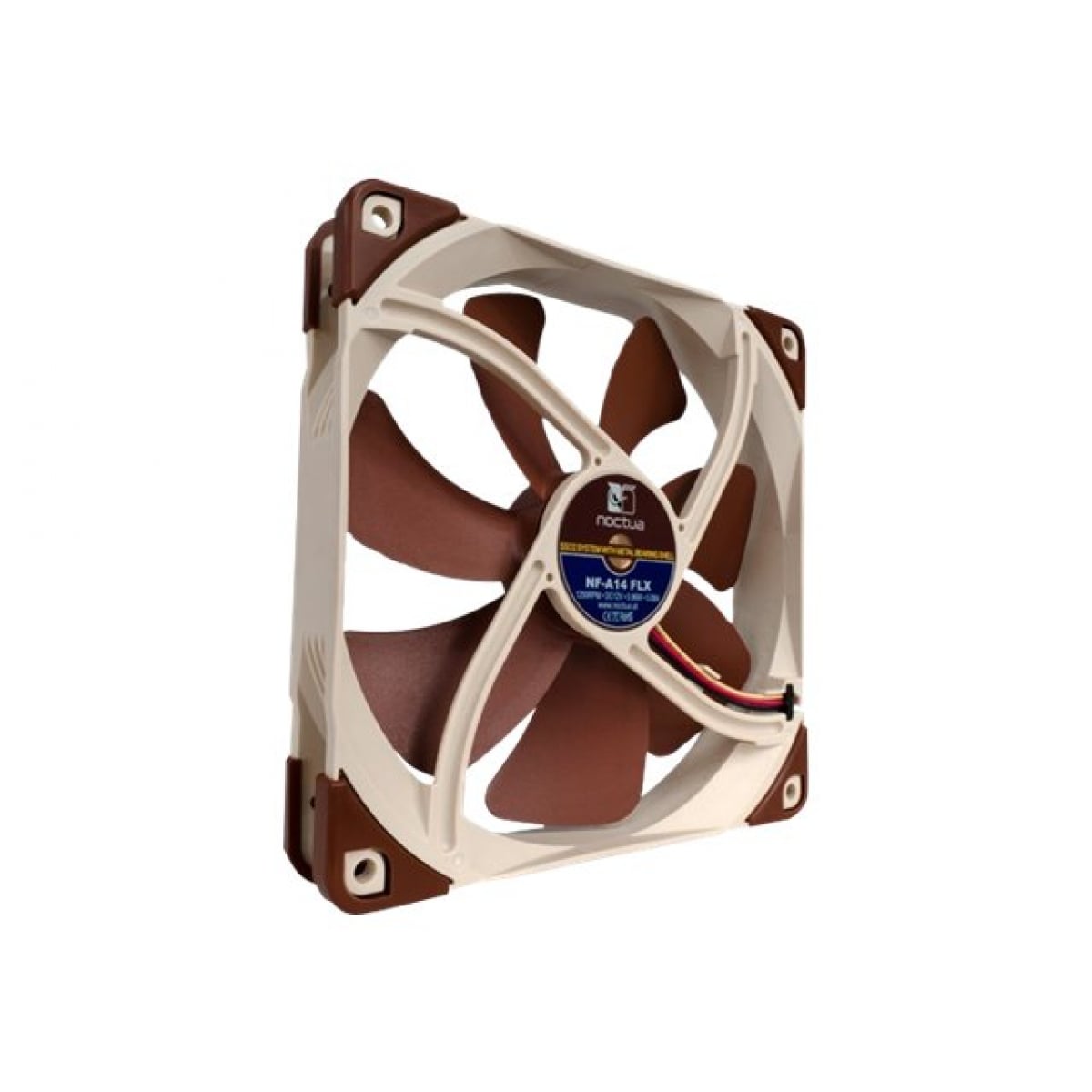 Noctua NF-A14 FLX 140mm Lüfter braun