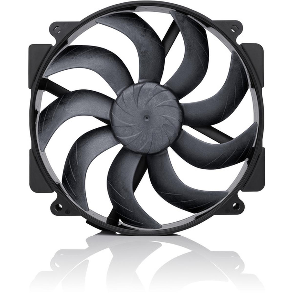 Noctua NF-A14x25r G2 PWM Sx2-PP chromax.black 2x 140mm PWM Lüfter schwarz