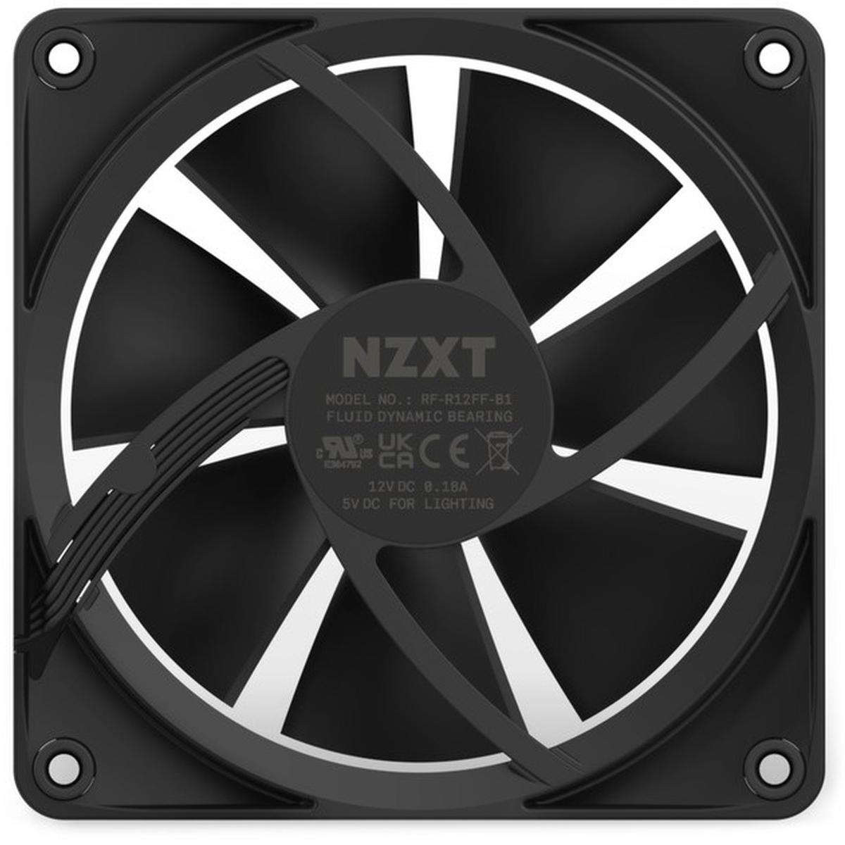 NZXT F120 RGB Fans 120mm schwarz